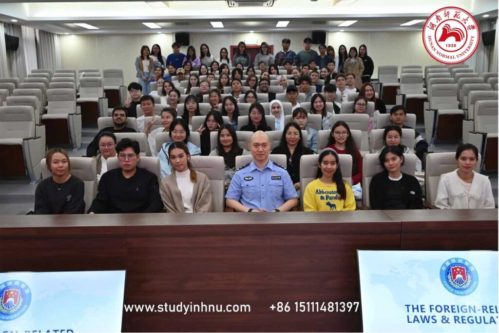 hunan normal university september intake 2025 student orientation 1