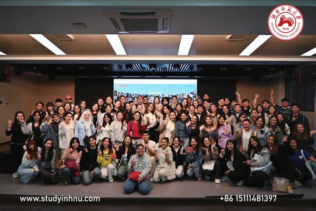 hunan normal university september intake 2025 student orientation 112